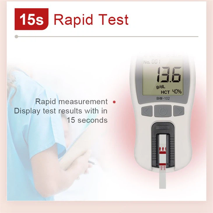 Digital Hemoglobin Meter For Elderly